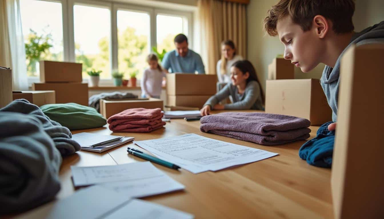 Illustration: Bien préparer et planifier son déménagement pour ne rien oublier