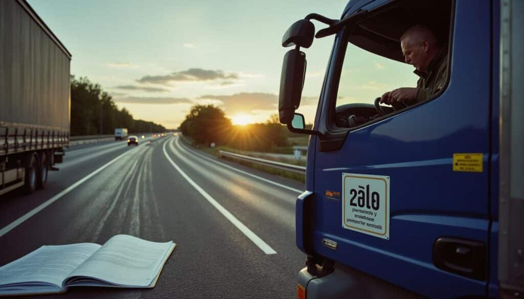 Taxe annuelle sur les véhicules lourds de transport de marchandises : guide complet