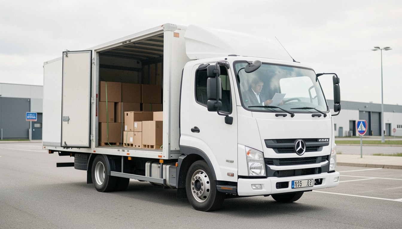 Camion de 3,5 tonnes : volume, permis et usages