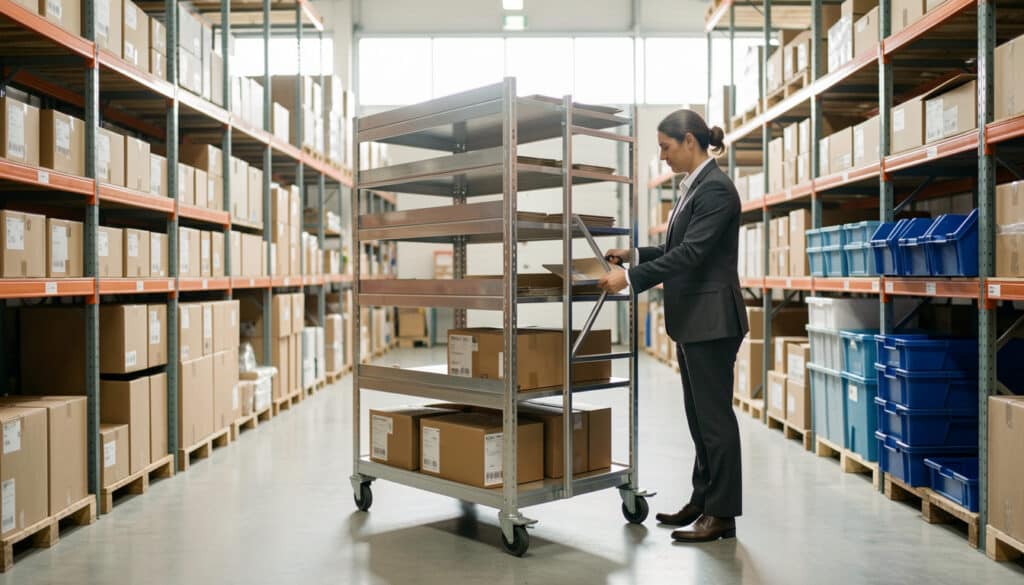 Choisir un chariot logistique pour organiser l’entrepôt