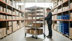 Choisir un chariot logistique pour organiser l’entrepôt