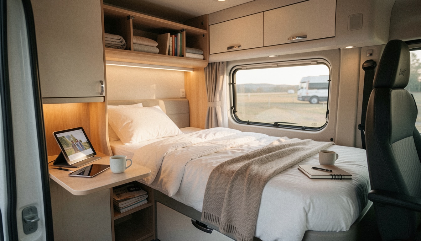 Couchette de camion : confort, rangement et repos