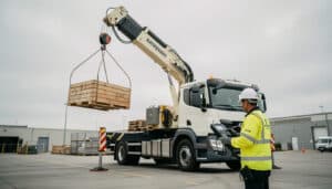 Grue auxiliaire sur camion : usages, sécurité et CACES