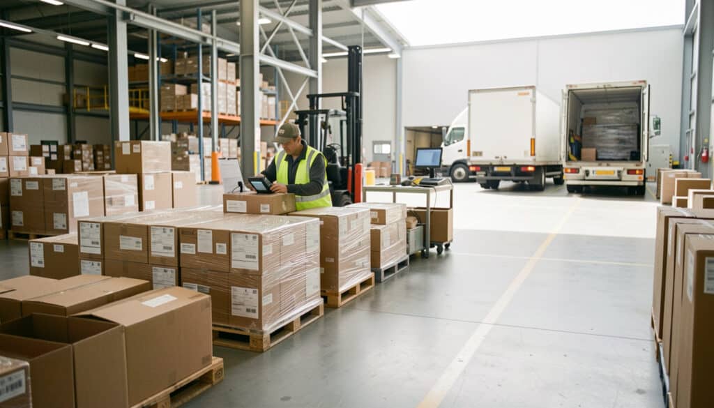 La logistique aval de l’usine à la livraison client