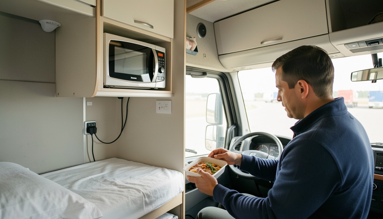 Bien choisir un micro-ondes 24 V pour camion