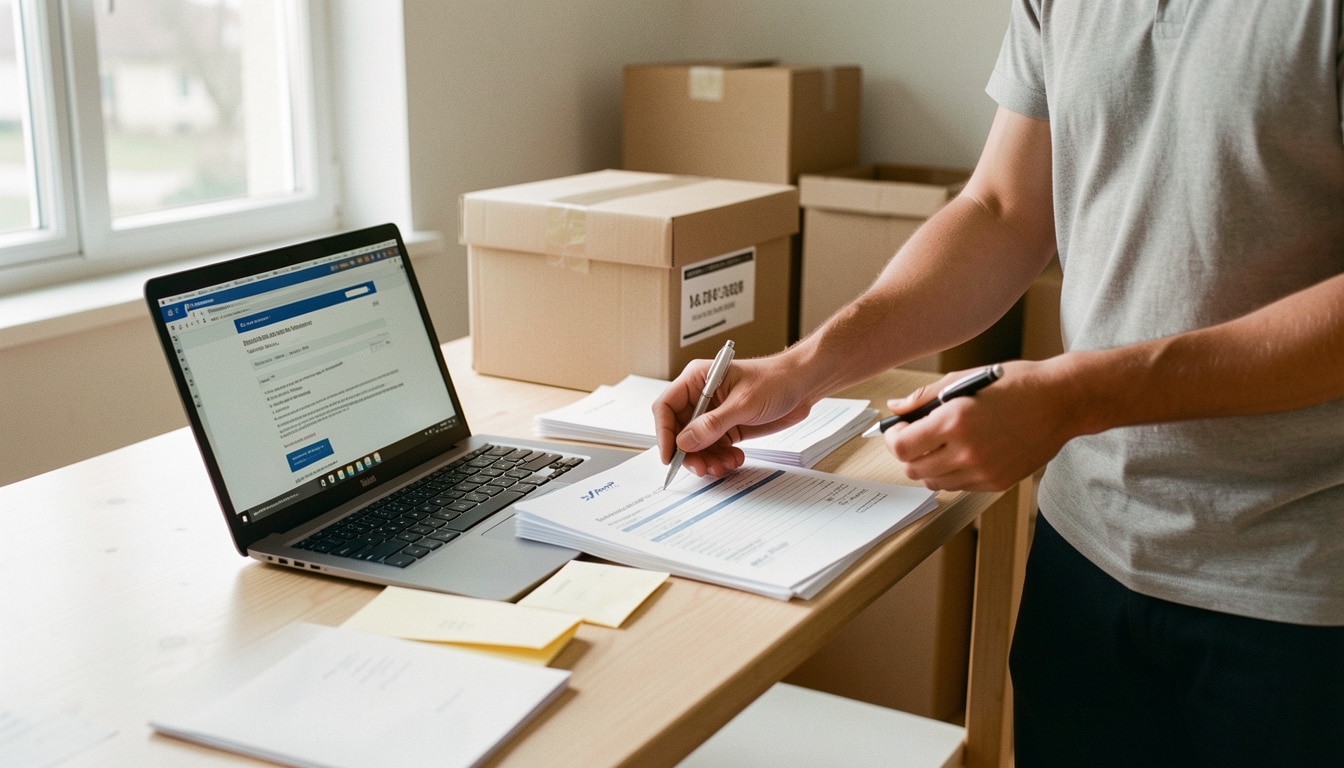 Changement d’adresse à La Poste et réexpédition du courrier