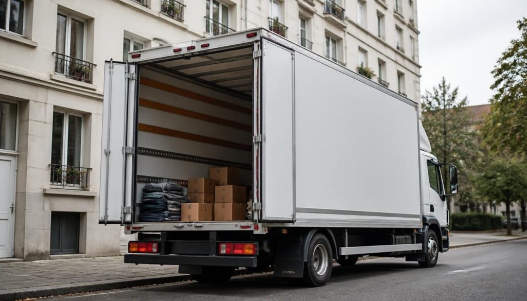 Camion de 20 m³ sans hayon pour déménager sereinement