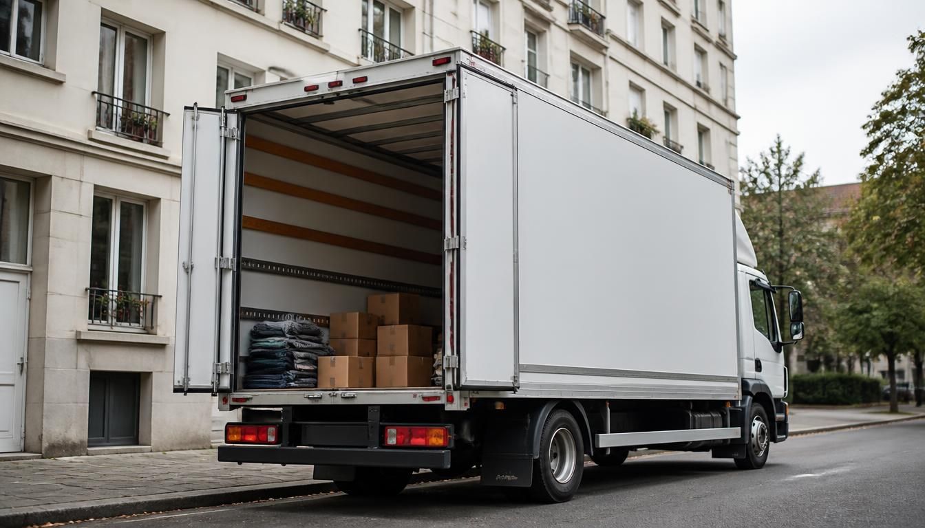 Camion de 20 m³ sans hayon pour déménager sereinement